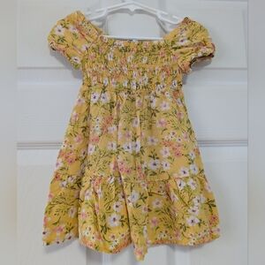The Children's Place Sunny Floral Smocked Dress Size 2T